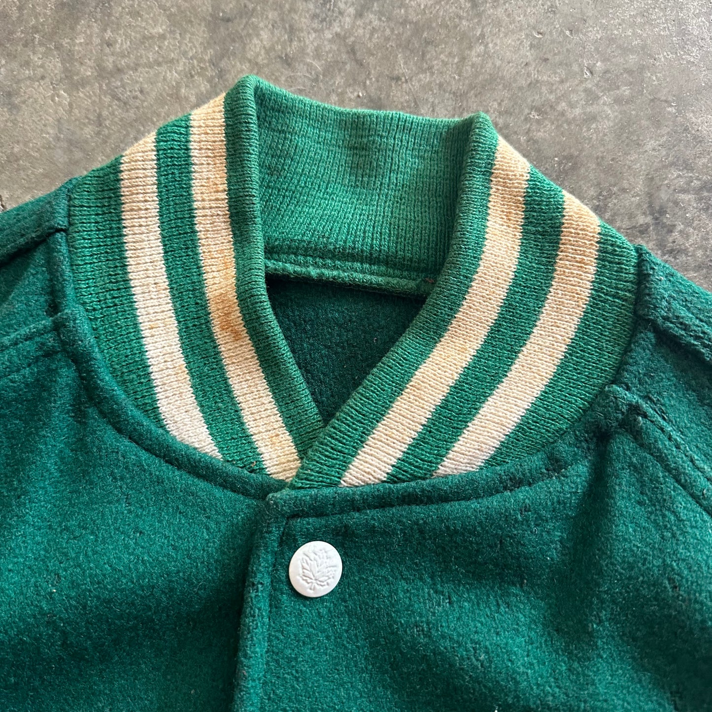 1950s Maple Sportswear Wrestling Varsity Letterman Jacket