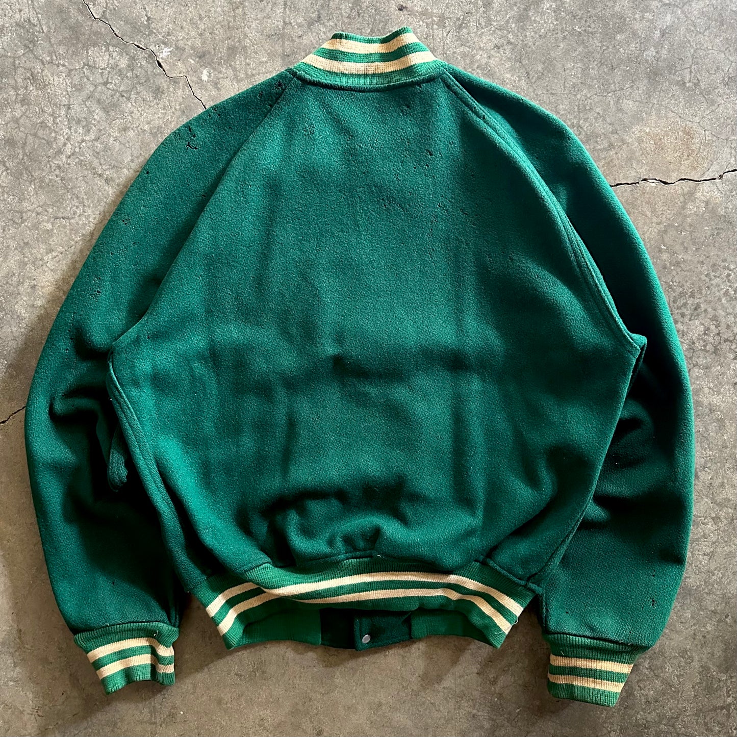 1950s Maple Sportswear Wrestling Varsity Letterman Jacket