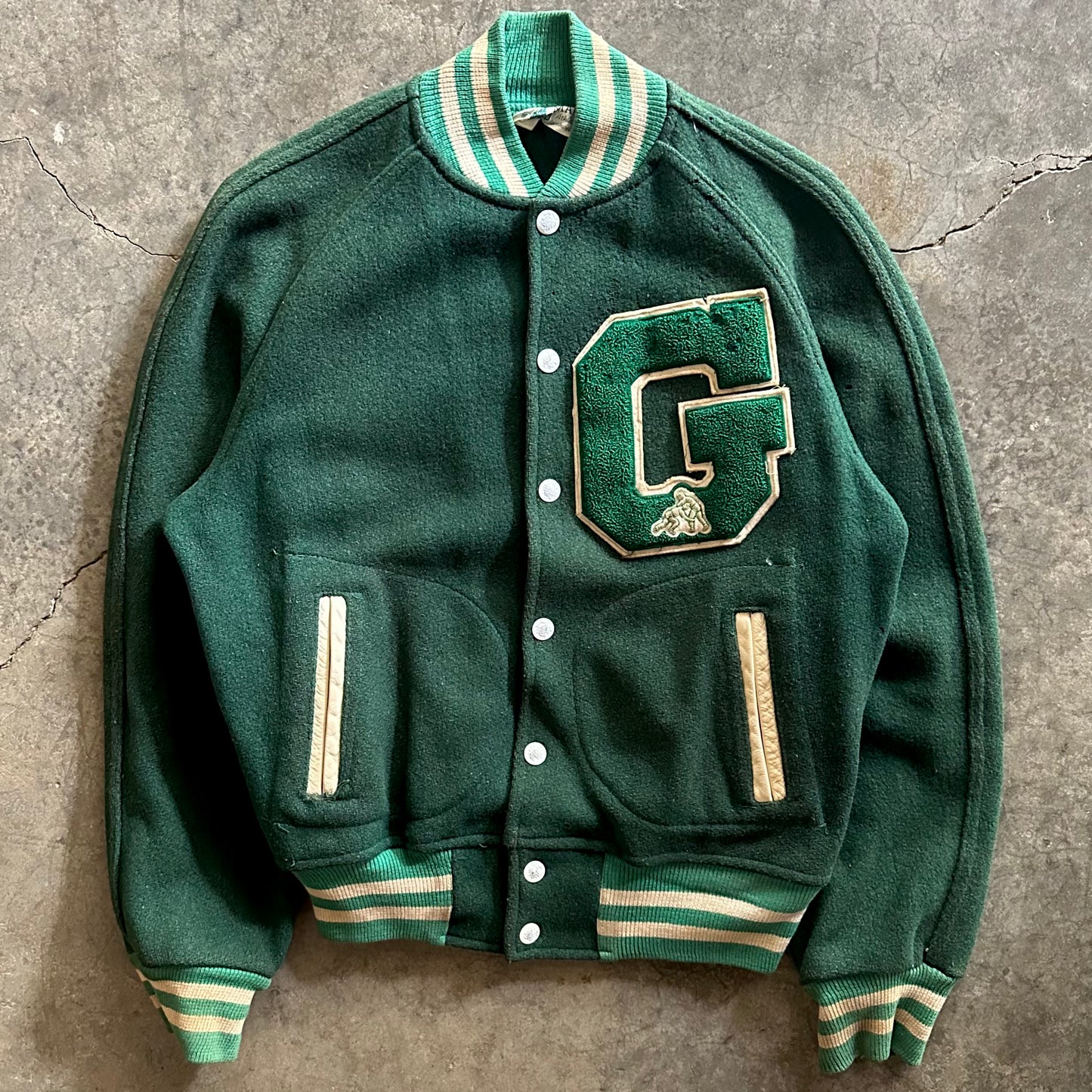 1950s Wrestling Letterman Jacket