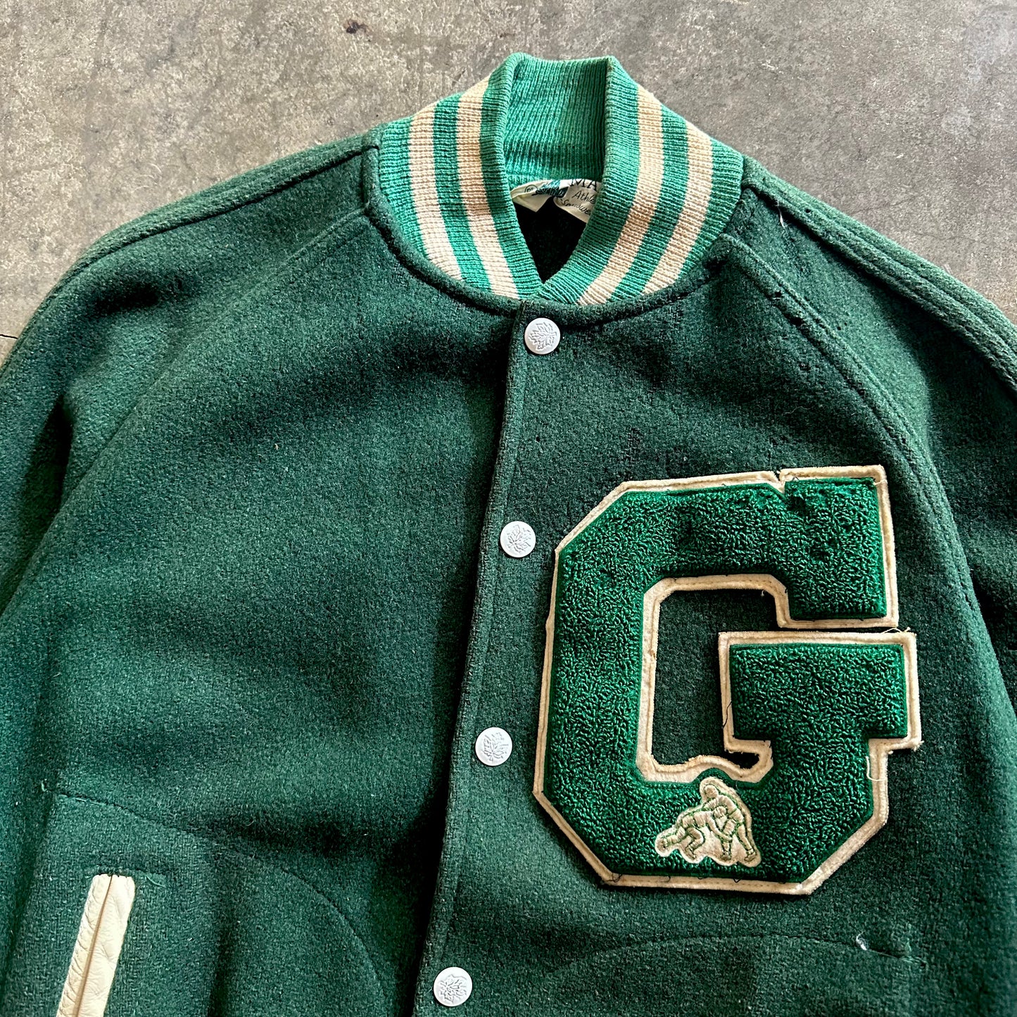 1950s Wrestling Letterman Jacket