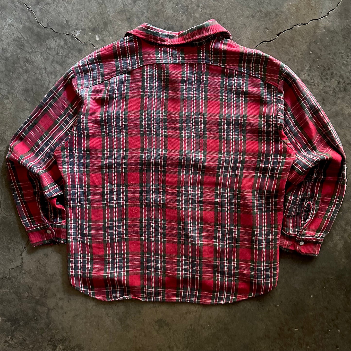 Vintage Big Yank Heavy Cotton Flannel