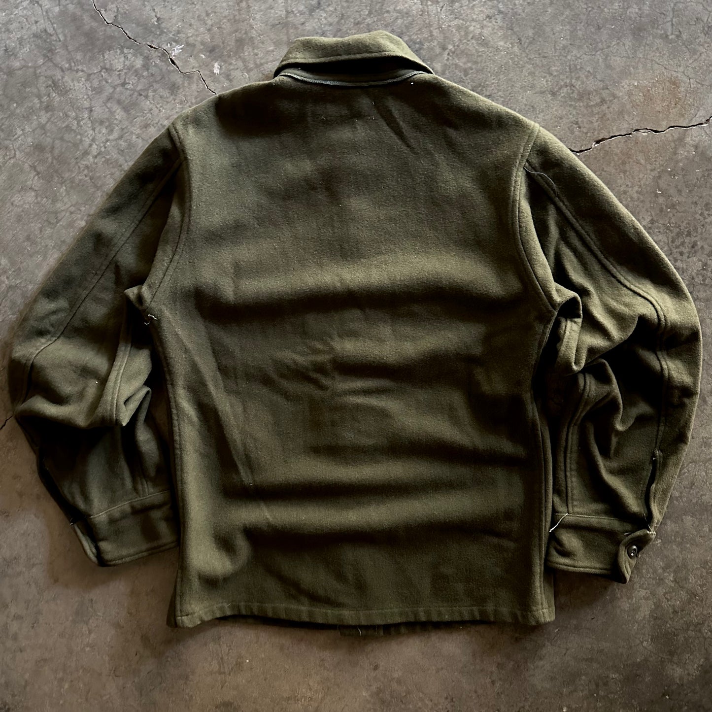 1960s Military Wool Field Shirt