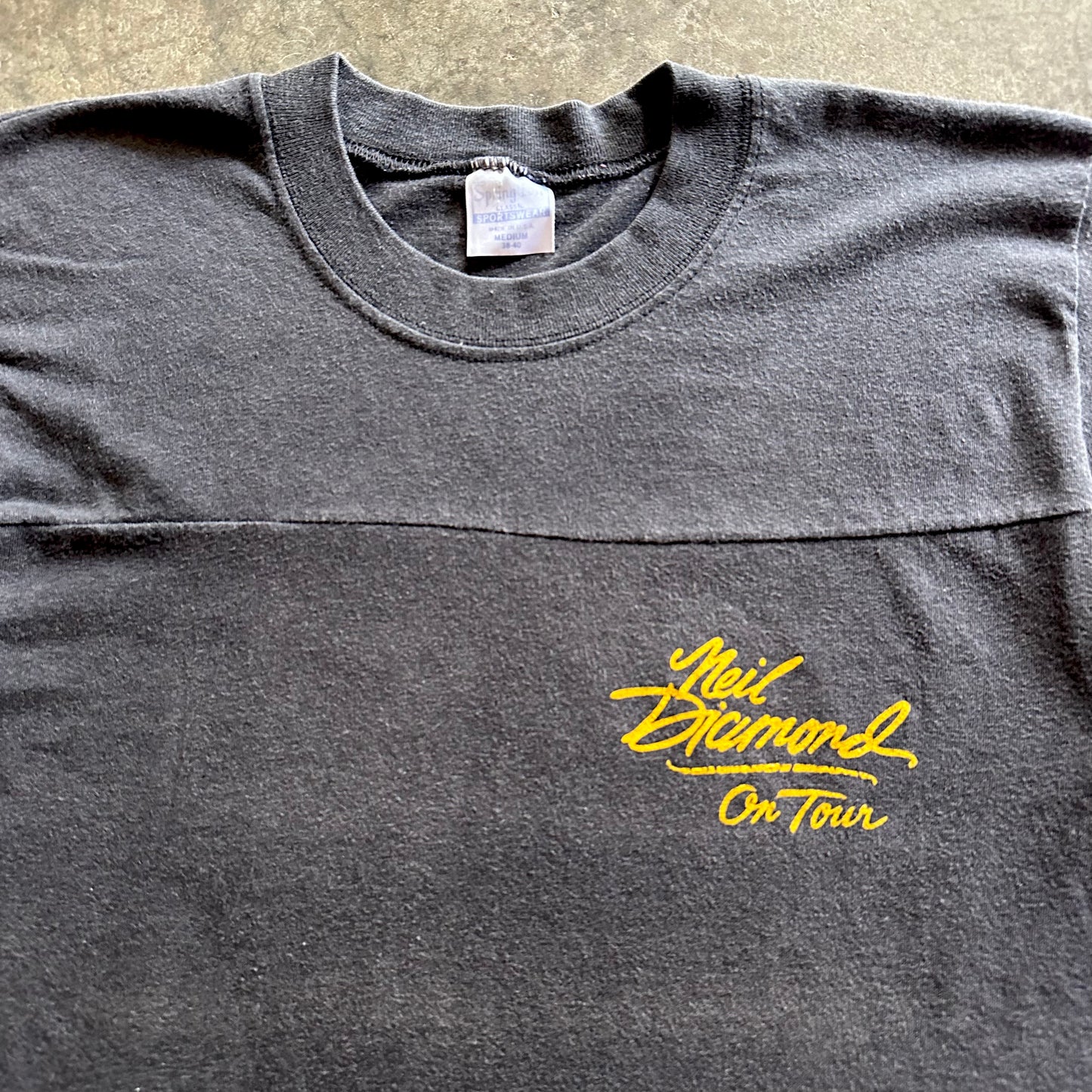 1980s Neil Diamond On Tour Tee