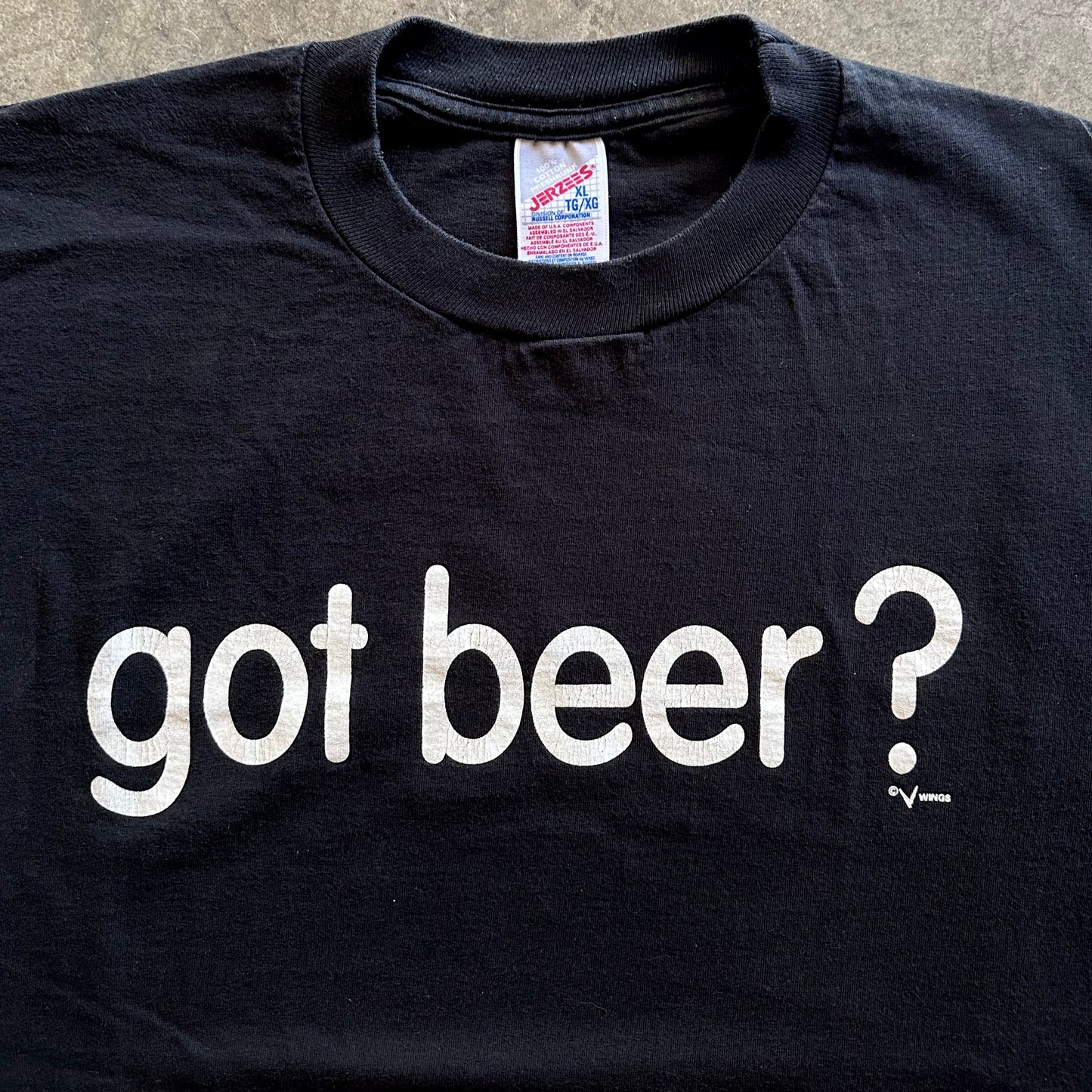 Vintage Got Beer? Tee
