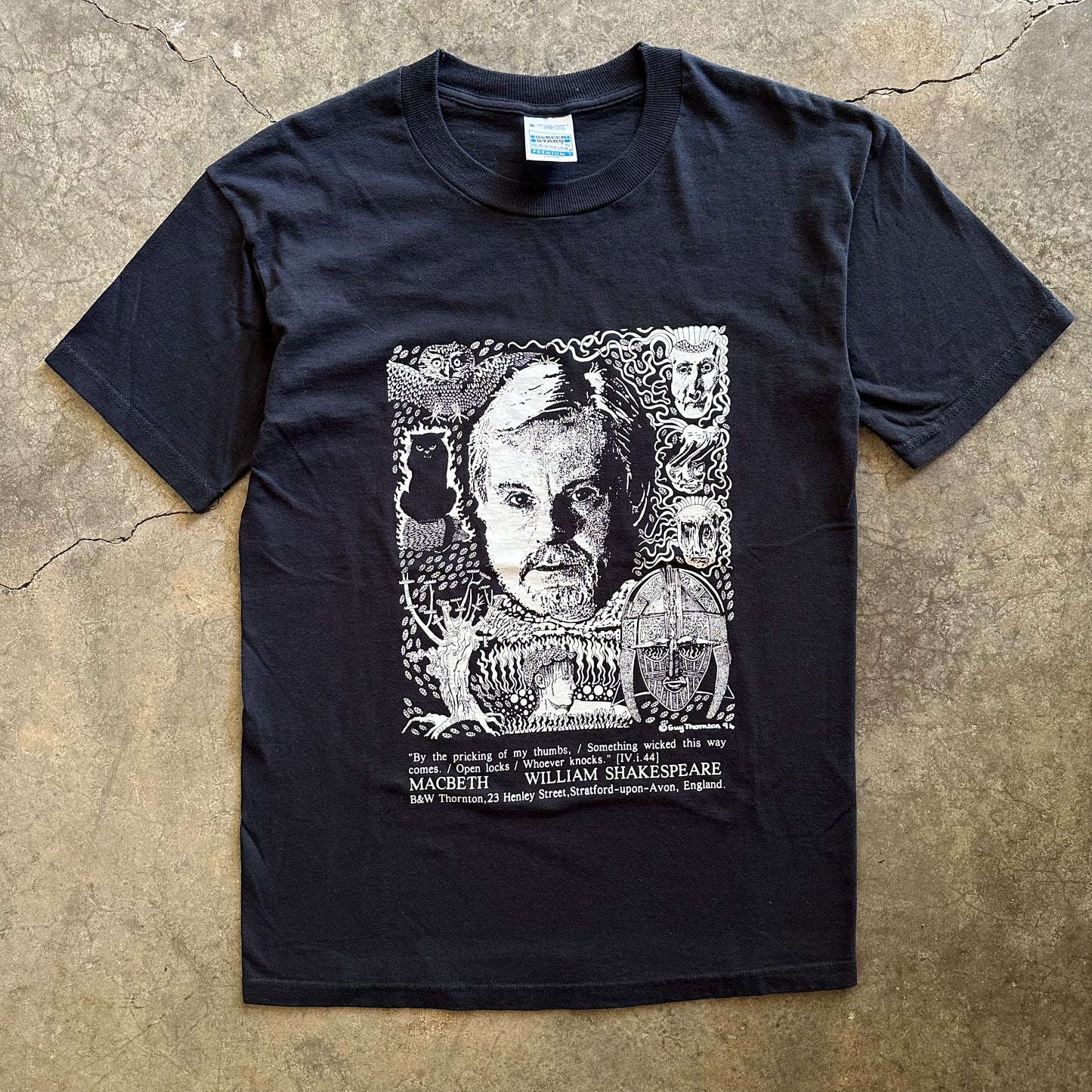 1990s Macbeth William Shakespeare Tee