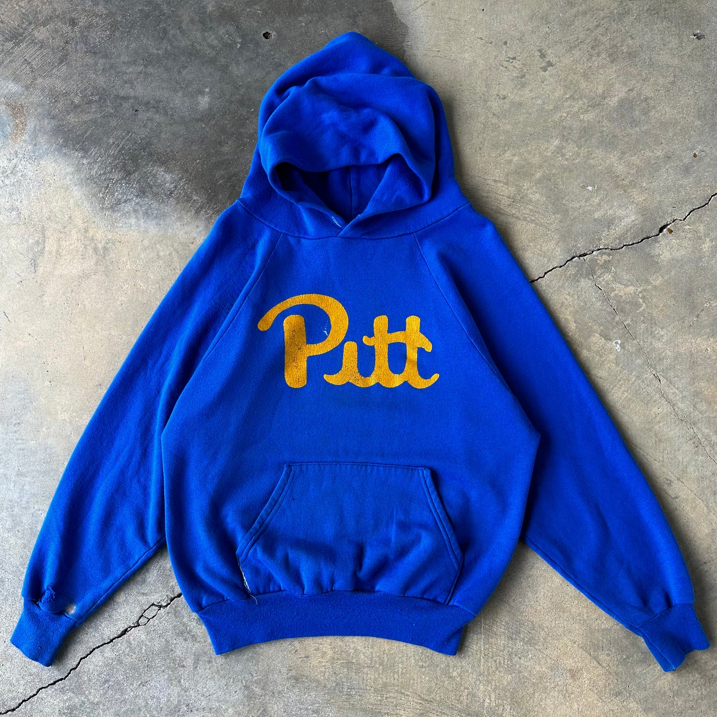 1980s University Of Pittsburgh Hoodie