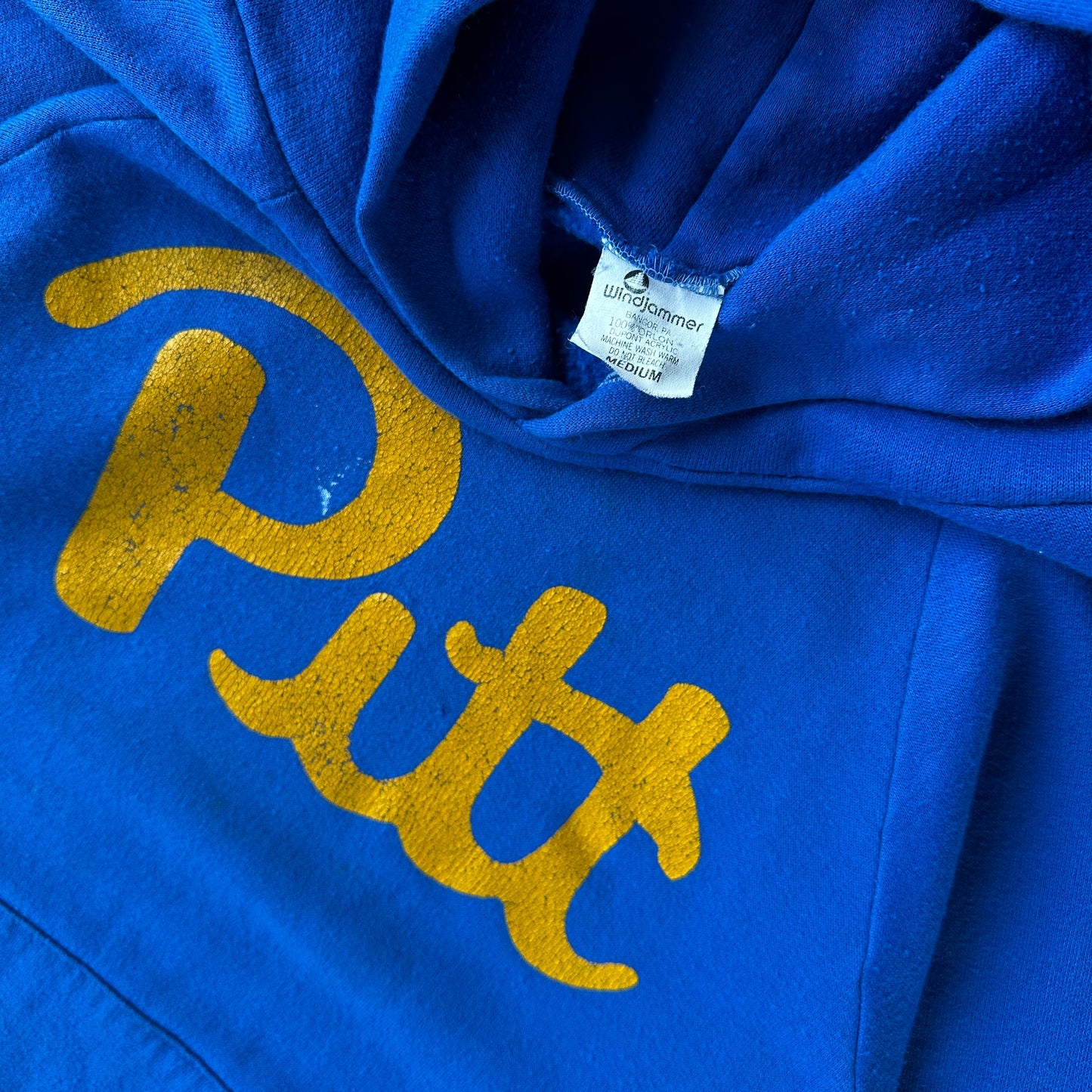 1980s University Of Pittsburgh Hoodie