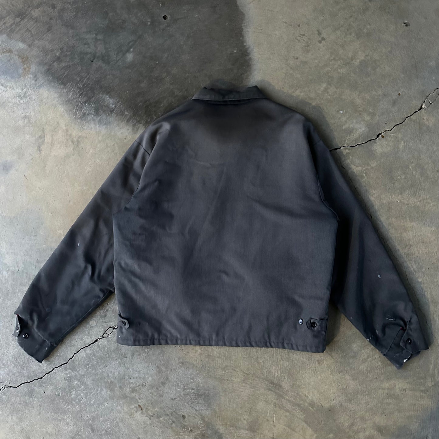 60s Grey Painted Work Jacket