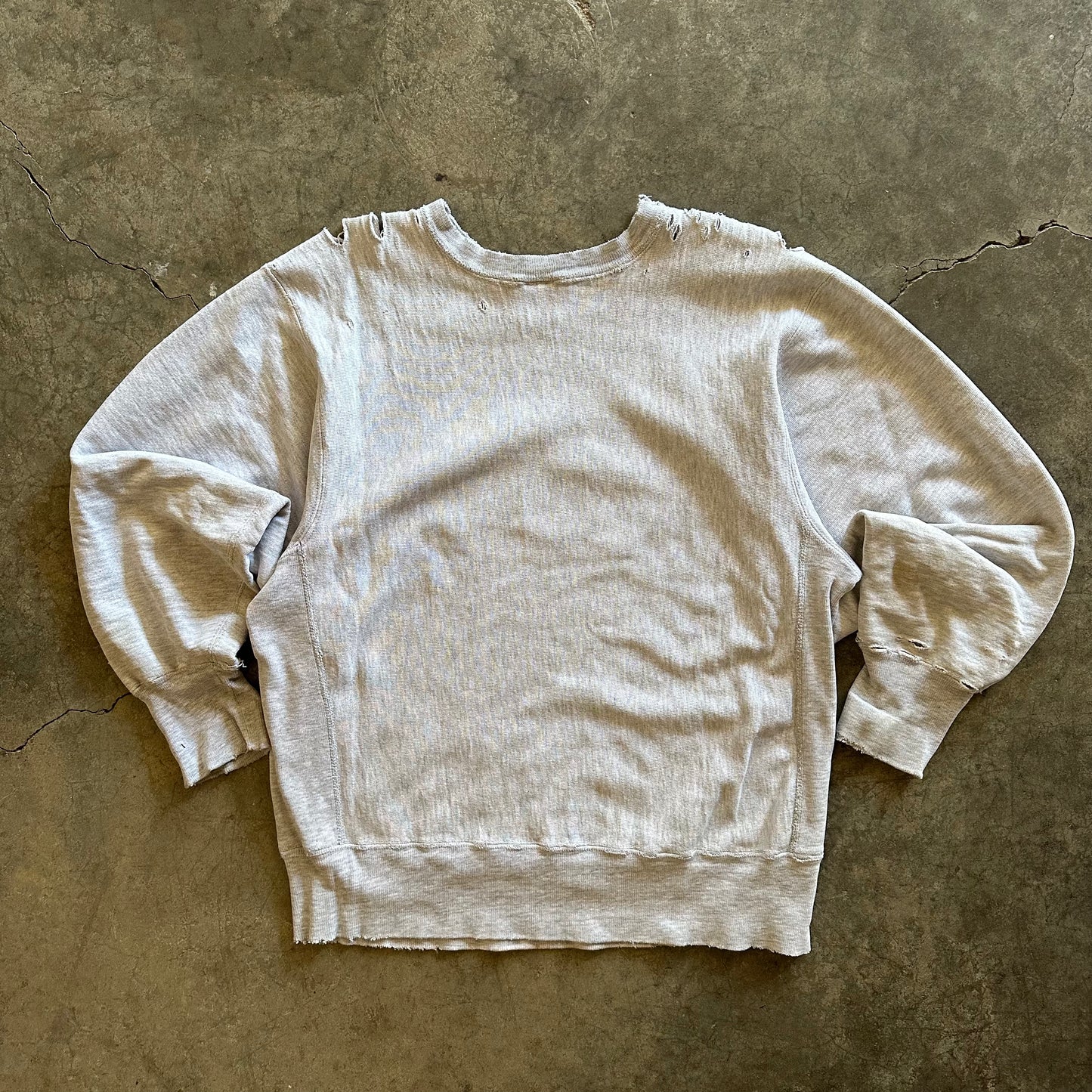 1990s Thrashed Radford University Champion Reverse Weave Crewneck