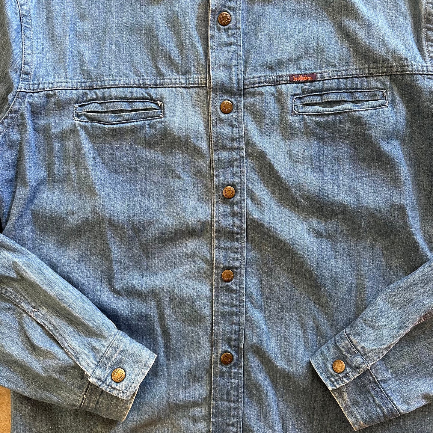 1960s Sanforized Landlubber Denim Shirt