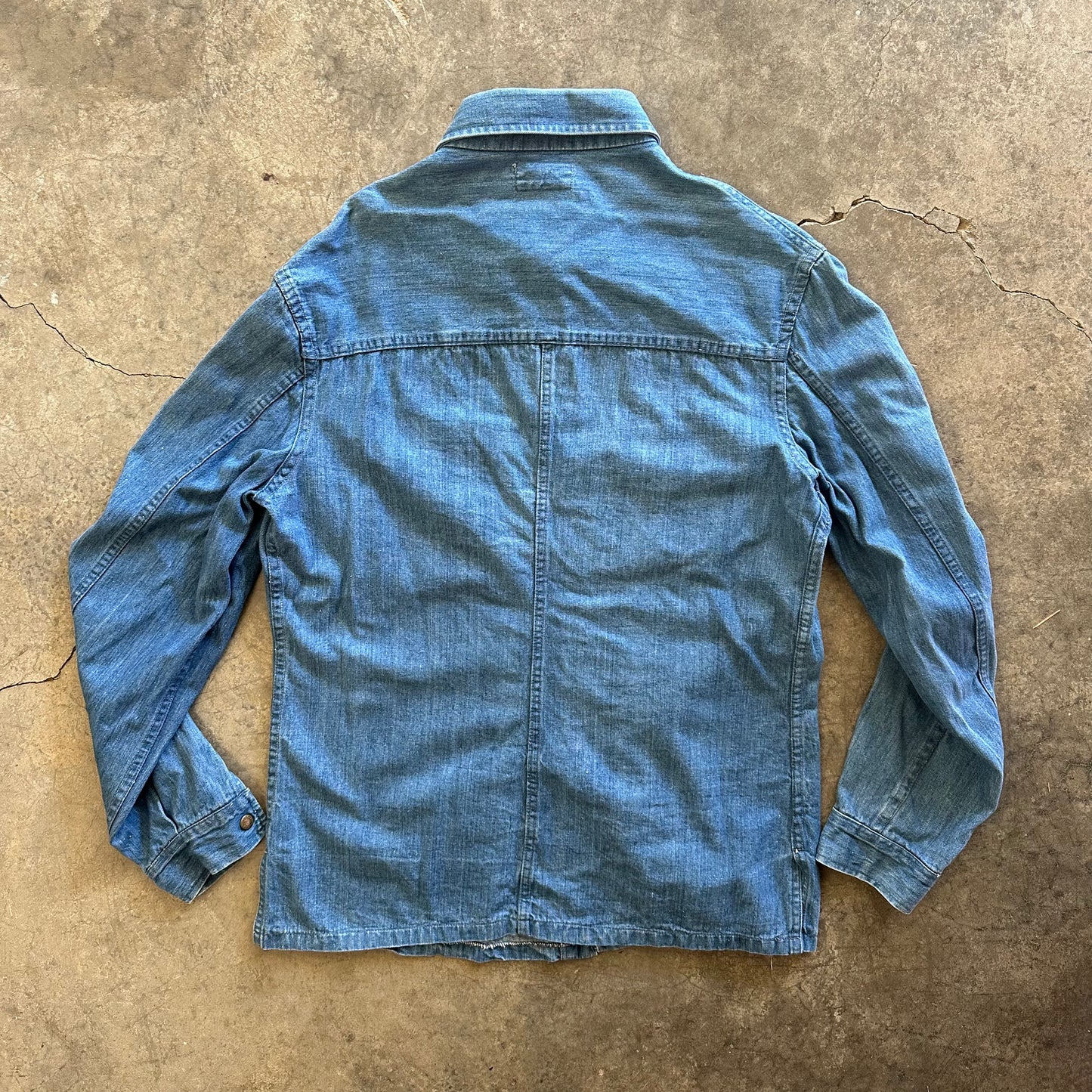 1960s Sanforized Landlubber Denim Shirt