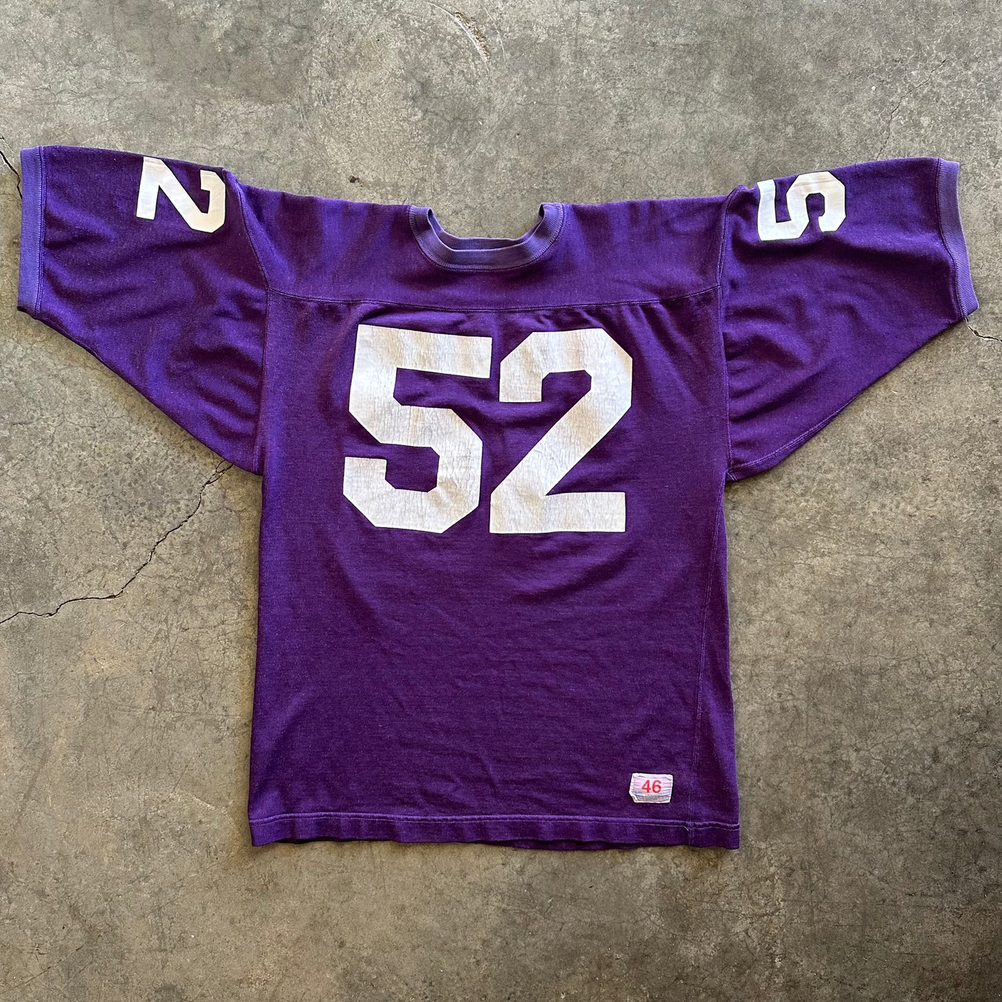 1970s Purple Durene Champion Football Jersey