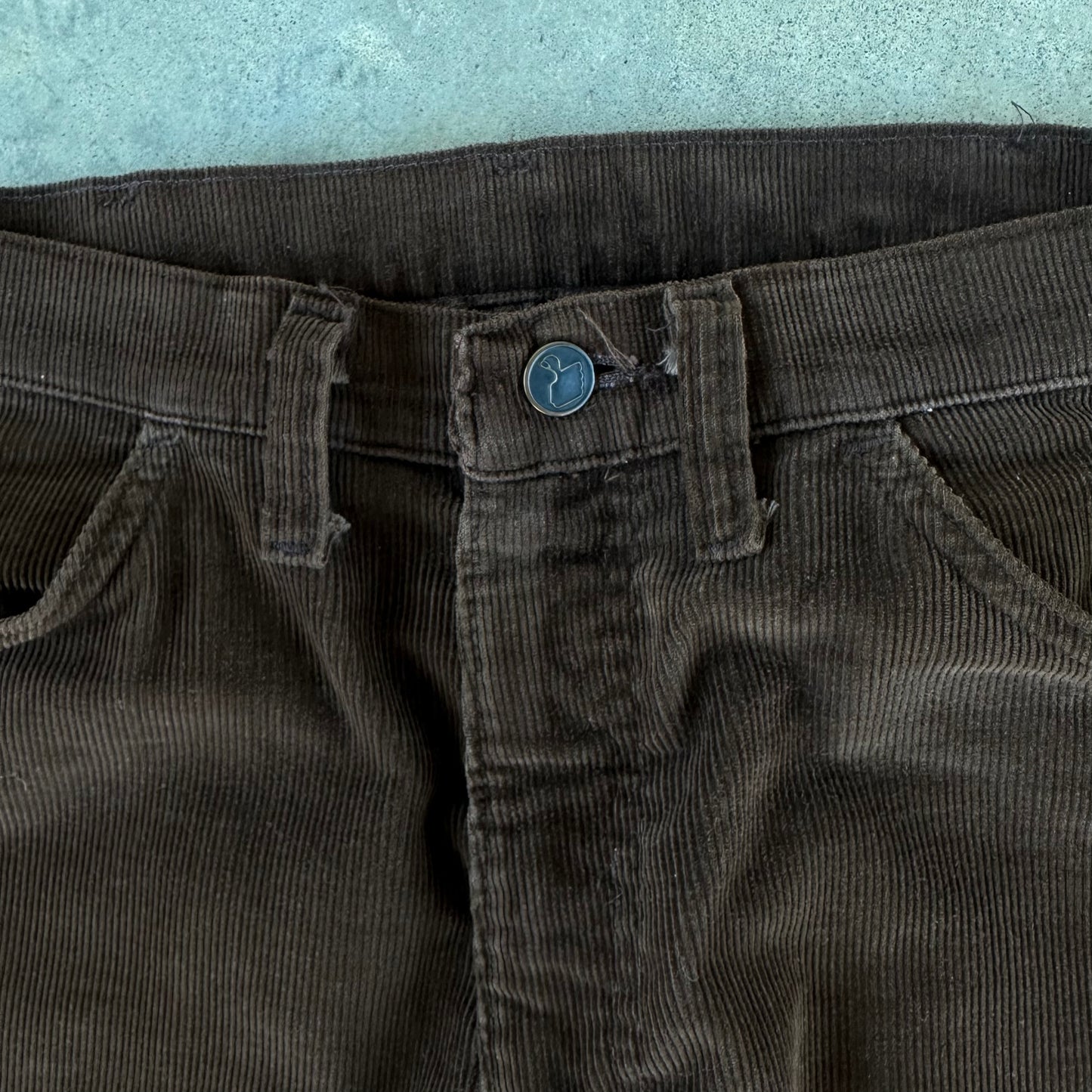 70s Brown Corduroy Pants