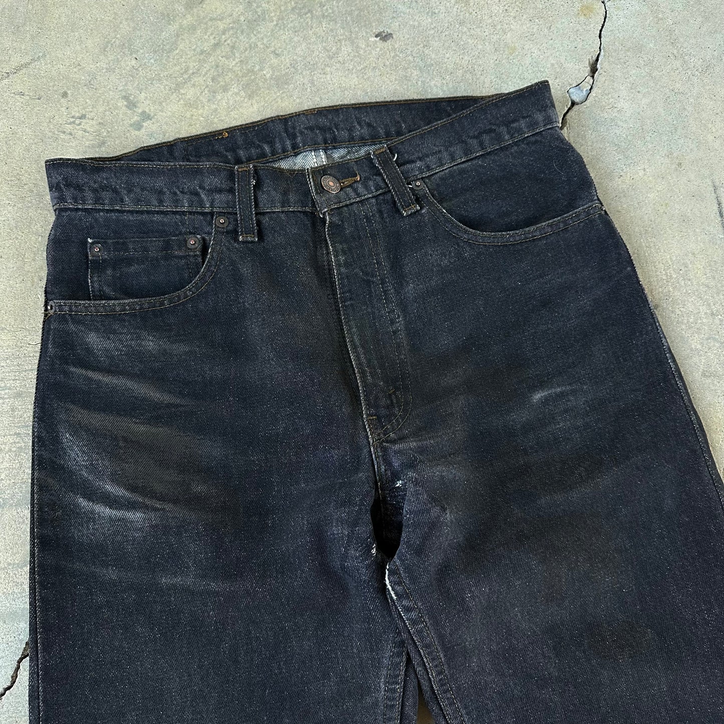 USA Made Black Levis 505