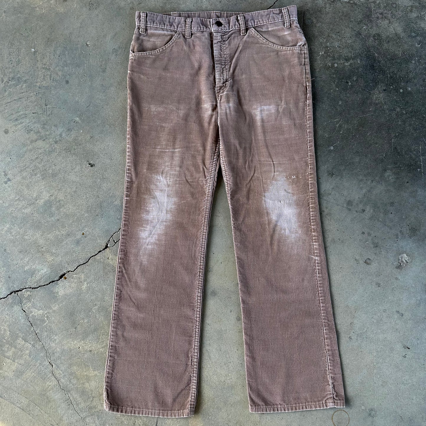 70s Cream Corduroy Pants
