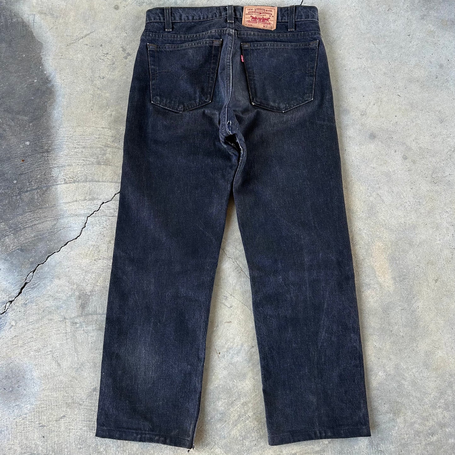 USA Made Black Levis 505