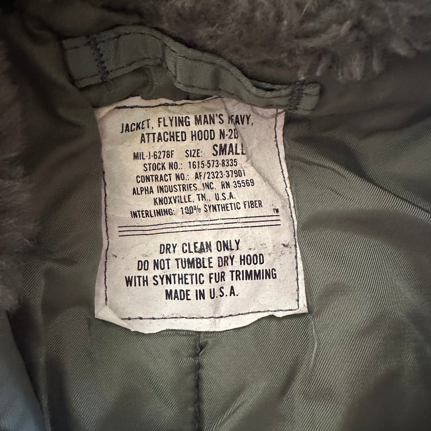 1970s N-2B Flight Jacket