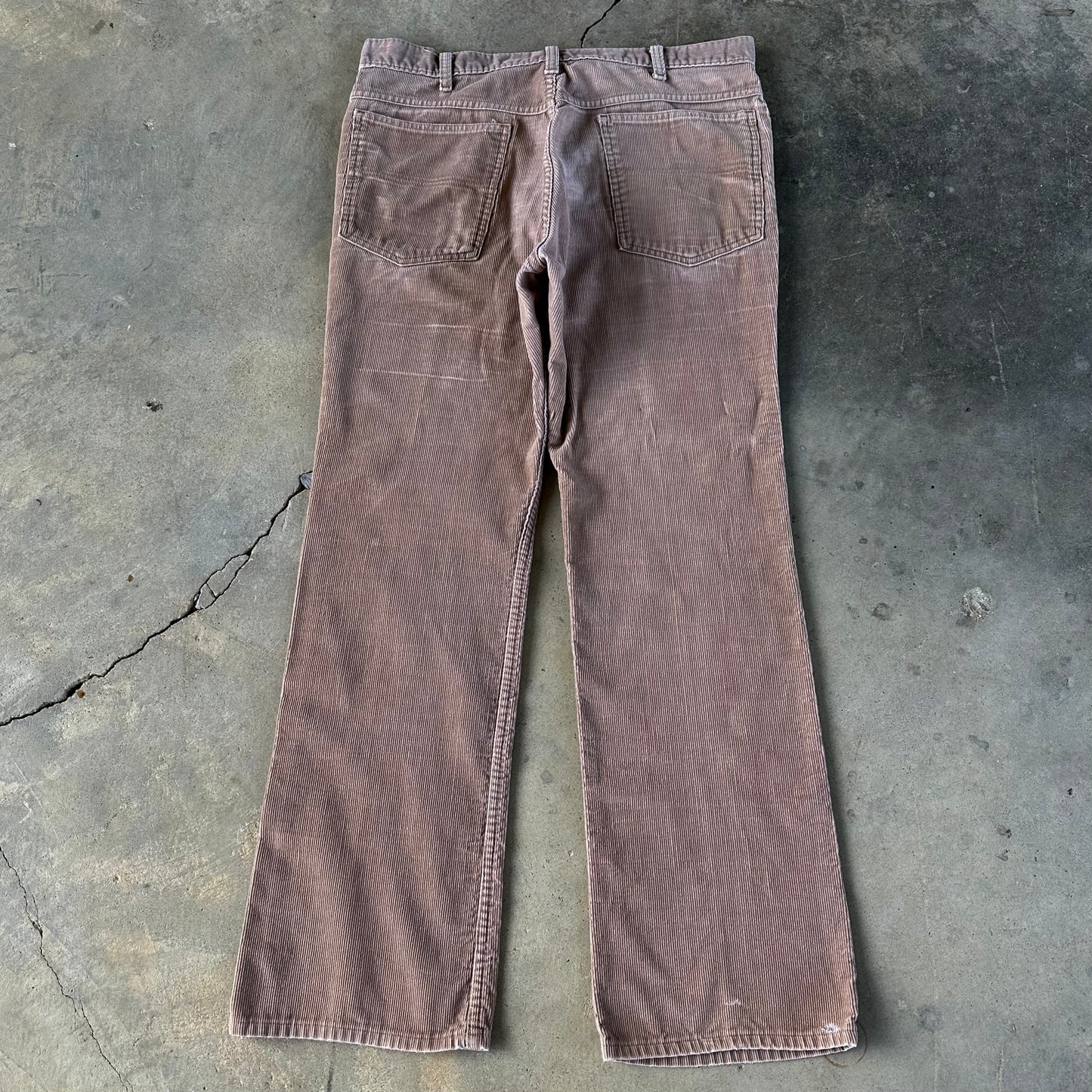 70s Cream Corduroy Pants