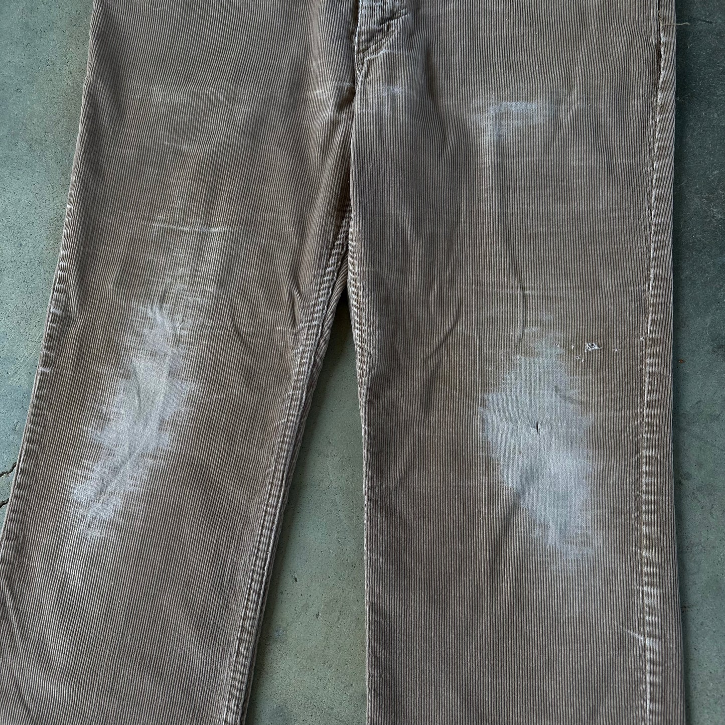 70s Cream Corduroy Pants