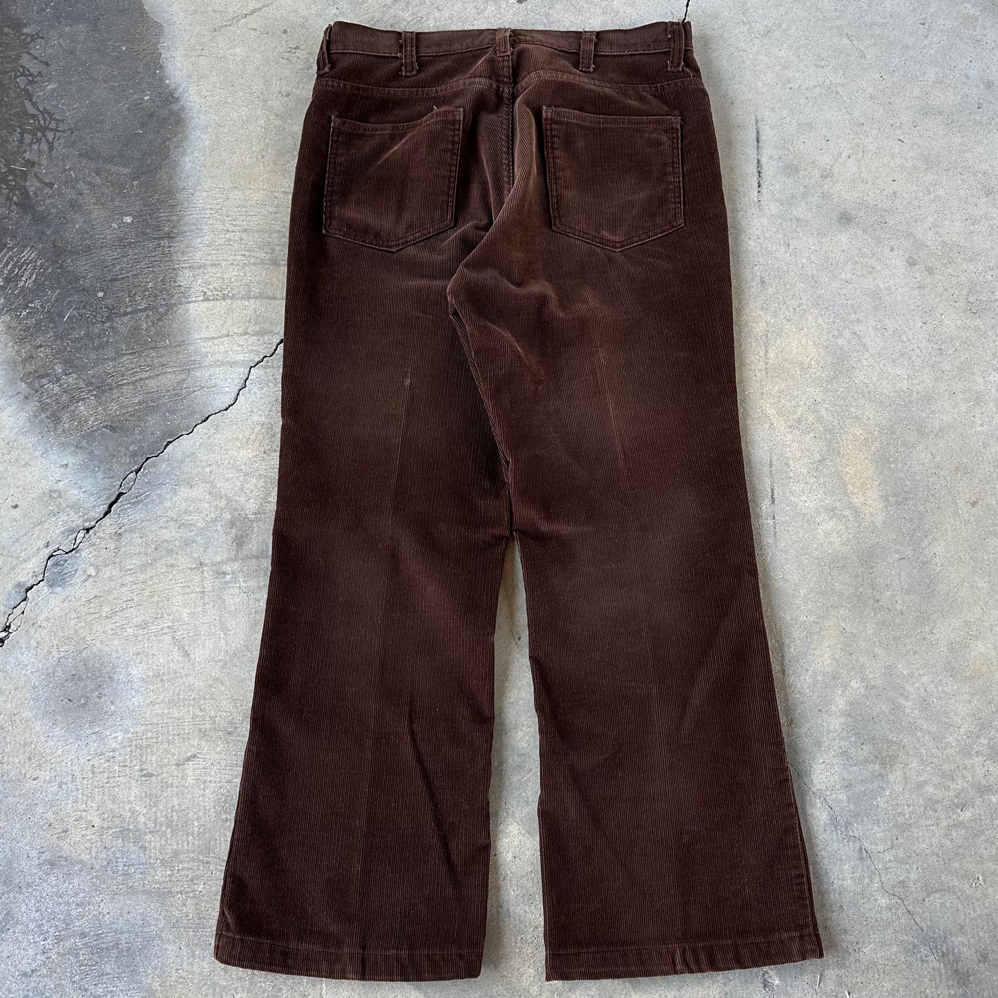 70s Brown Corduroy Pants