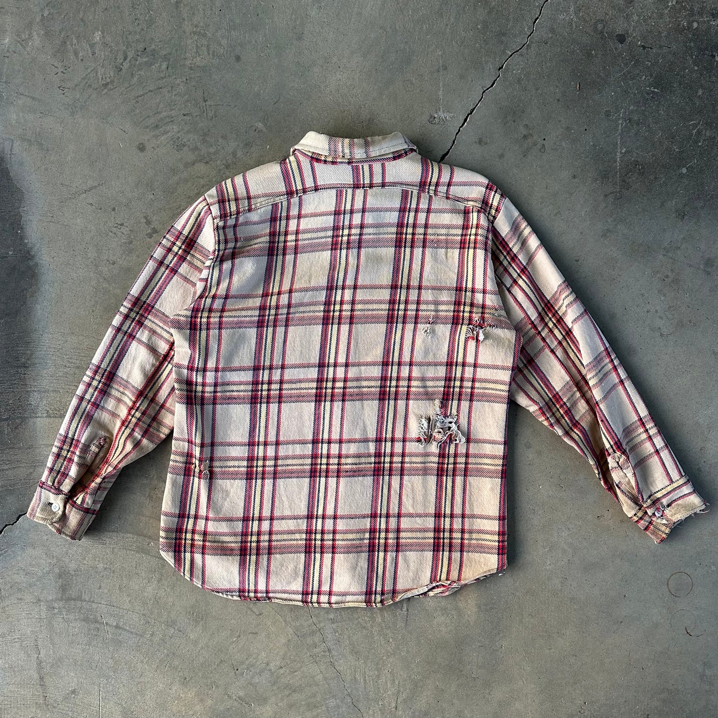 Vintage 1970s Big Yank Cotton Flannel Shirt