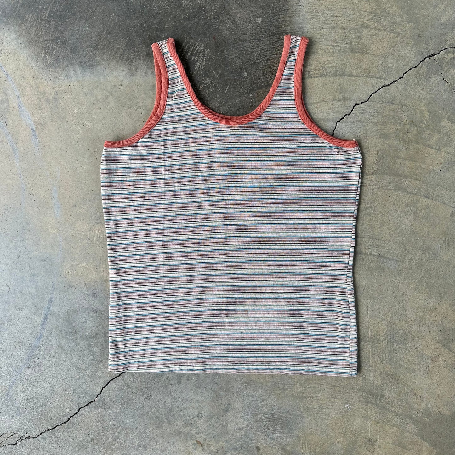1970s Striped Tank Top