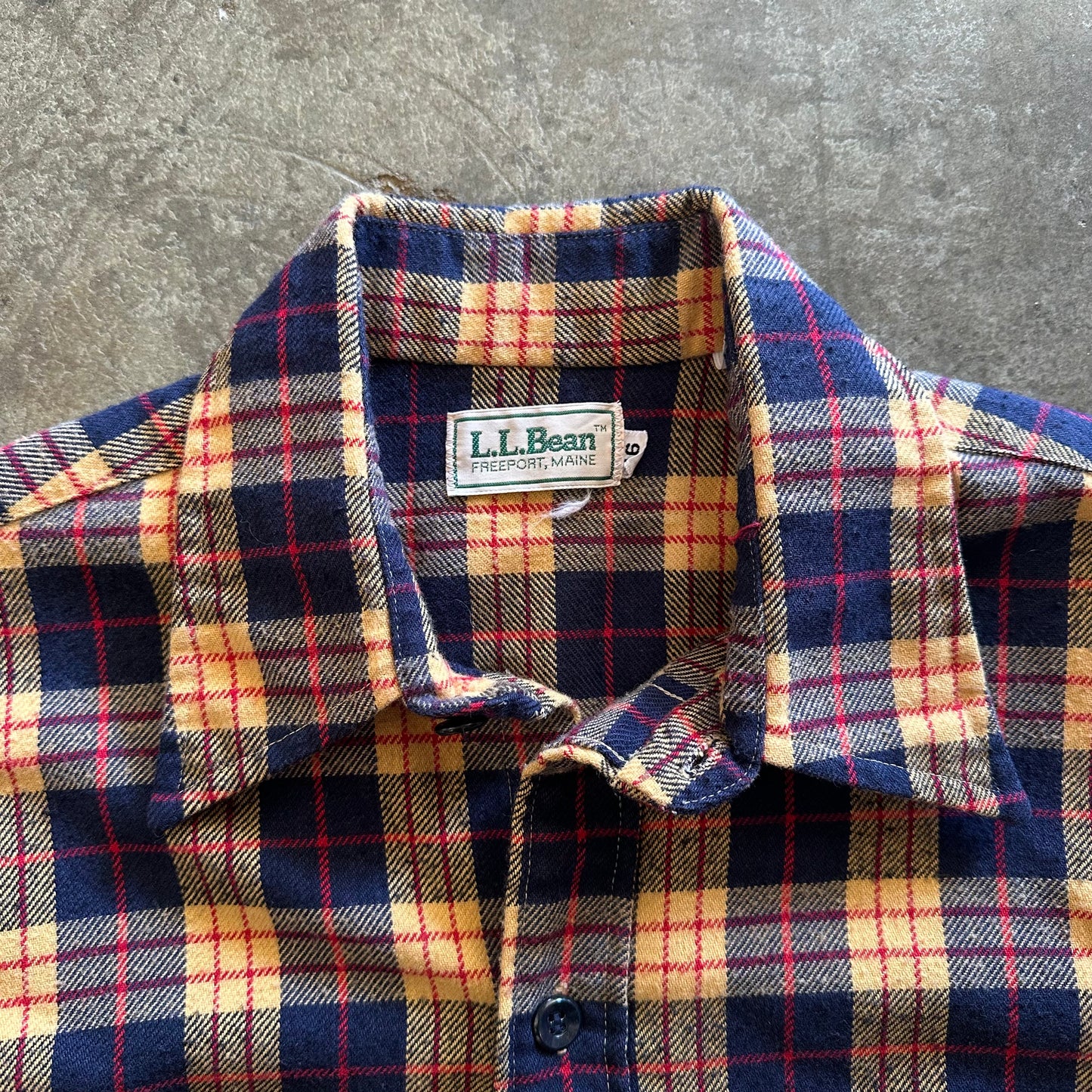 Vintage 1980s L.L.Bean Flannel