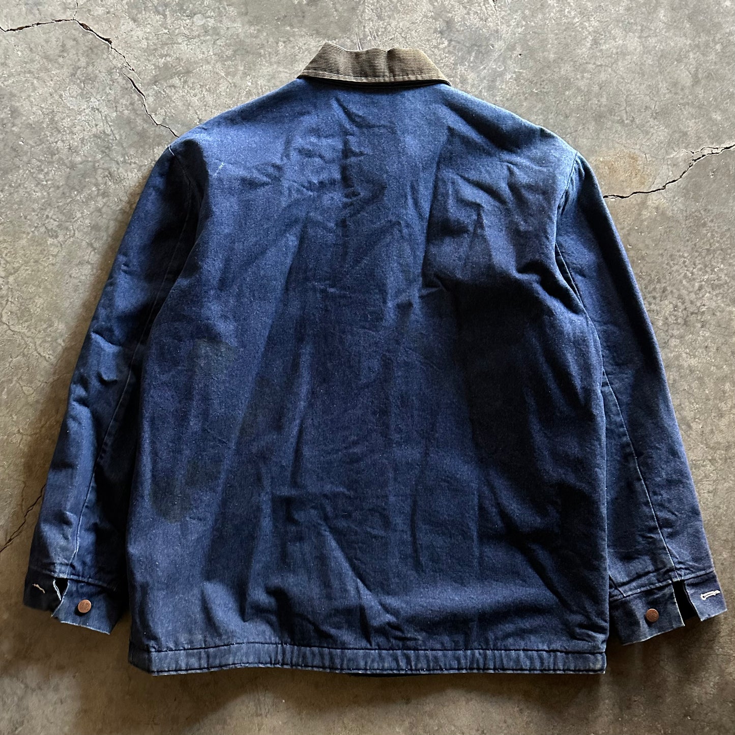 1980s Big Ben Blanket Lined Denim Chore Coat