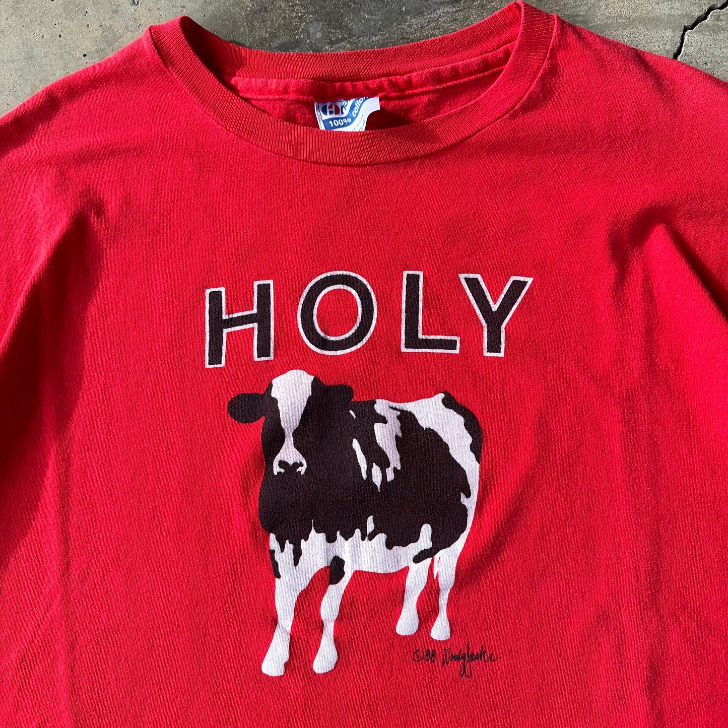 1980s Holy Cow Tee