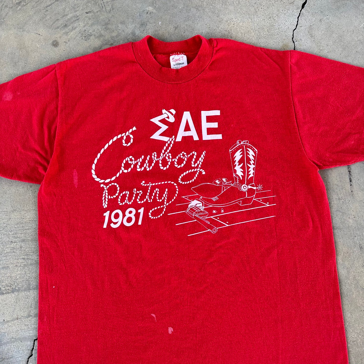 1980s Cowboy Party Tee