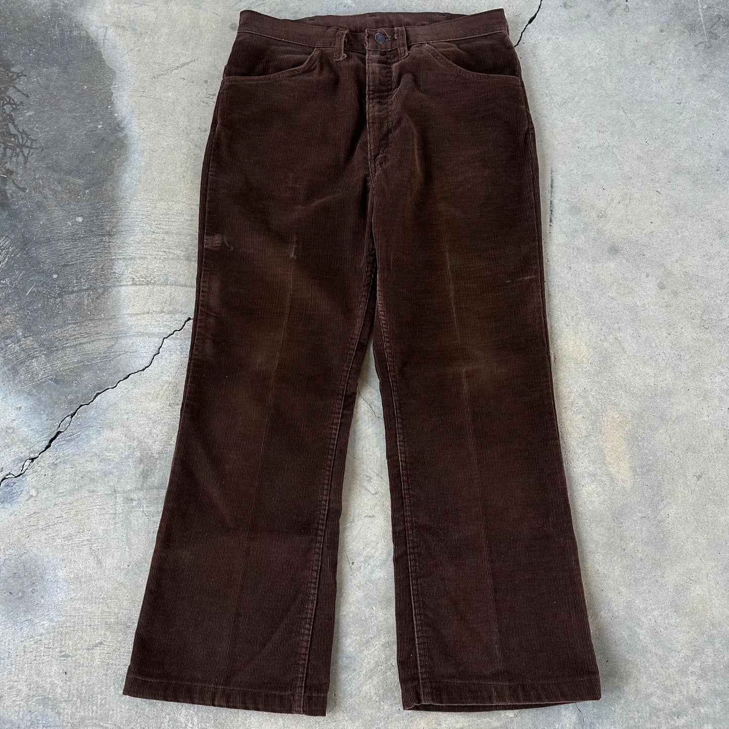 70s Brown Corduroy Pants