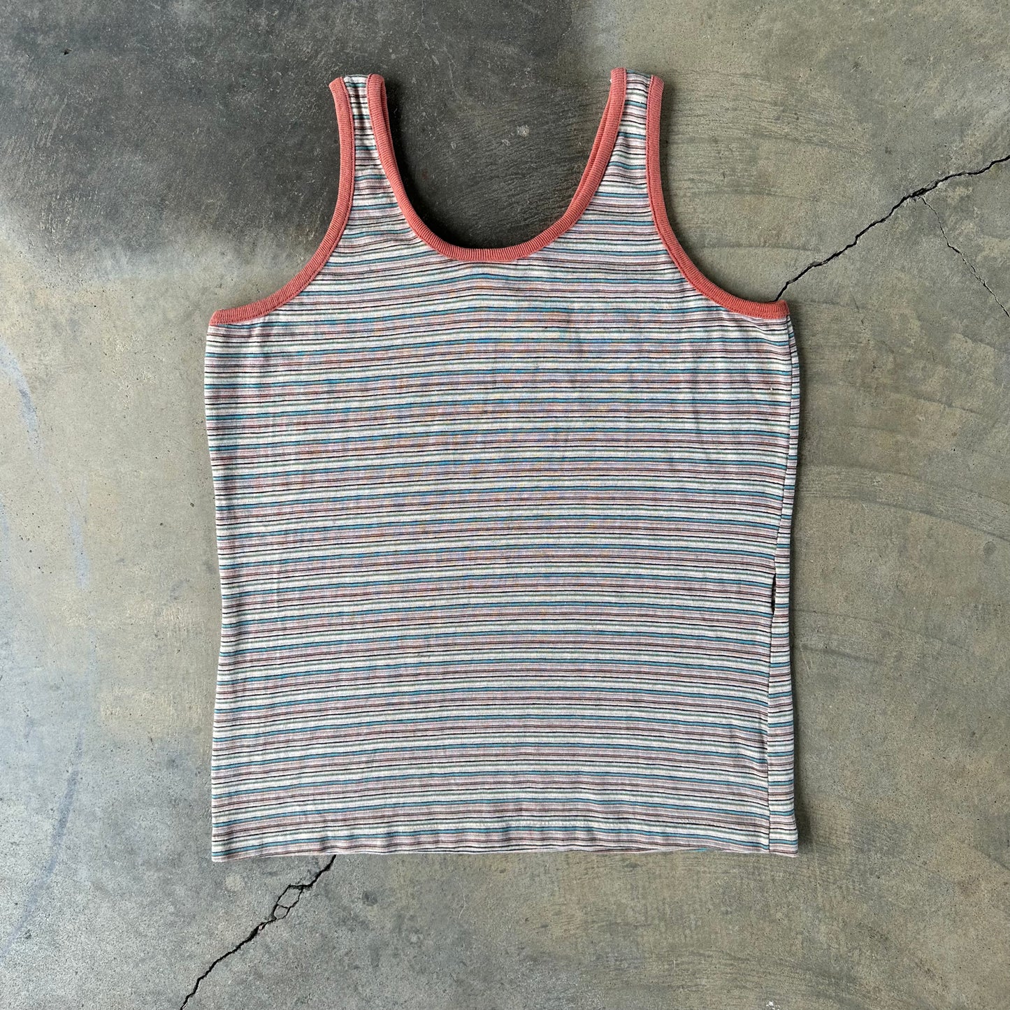 1970s Striped Tank Top