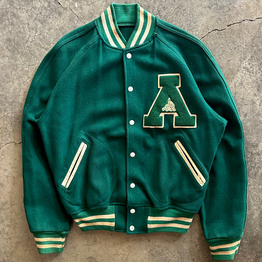 1950s Maple Sportswear Wrestling Varsity Letterman Jacket