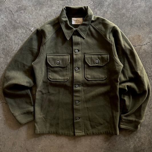 1960s Military Wool Field Shirt