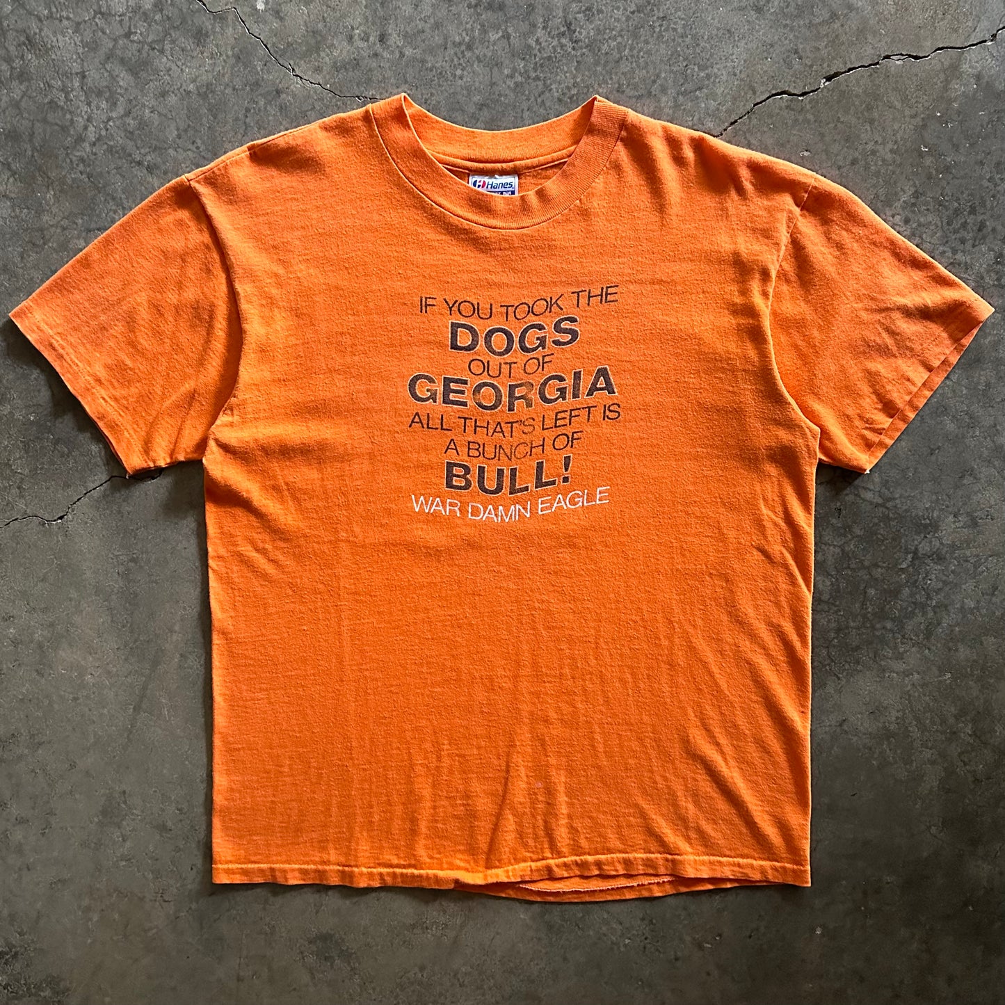 1980s Auburn University War Damn Eagle Tee