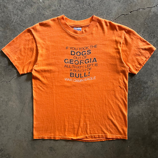 1980s Auburn University War Damn Eagle Tee