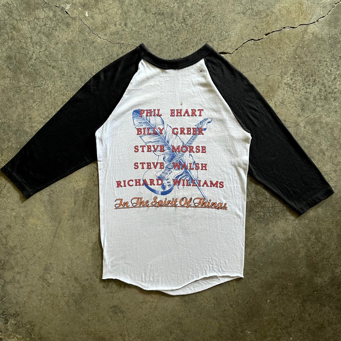 1980s Kansas Raglan Band Tee