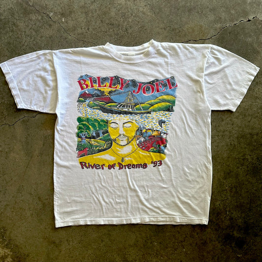 1993 Billy Joel River Of Dreams Tee