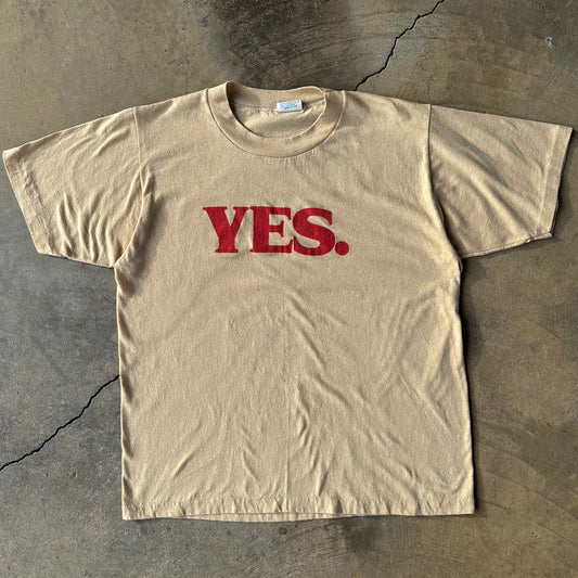 1980s Yes. Tee