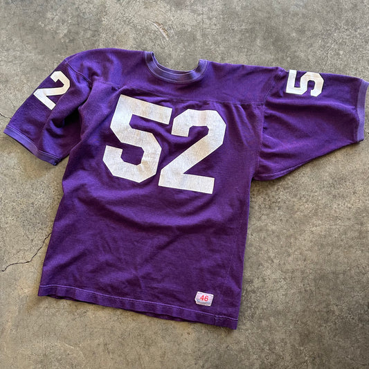 1970s Purple Durene Champion Football Jersey