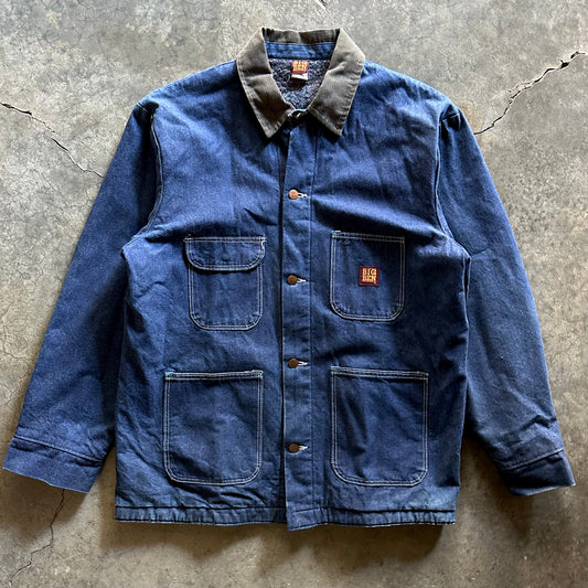 1980s Big Ben Blanket Lined Denim Chore Coat
