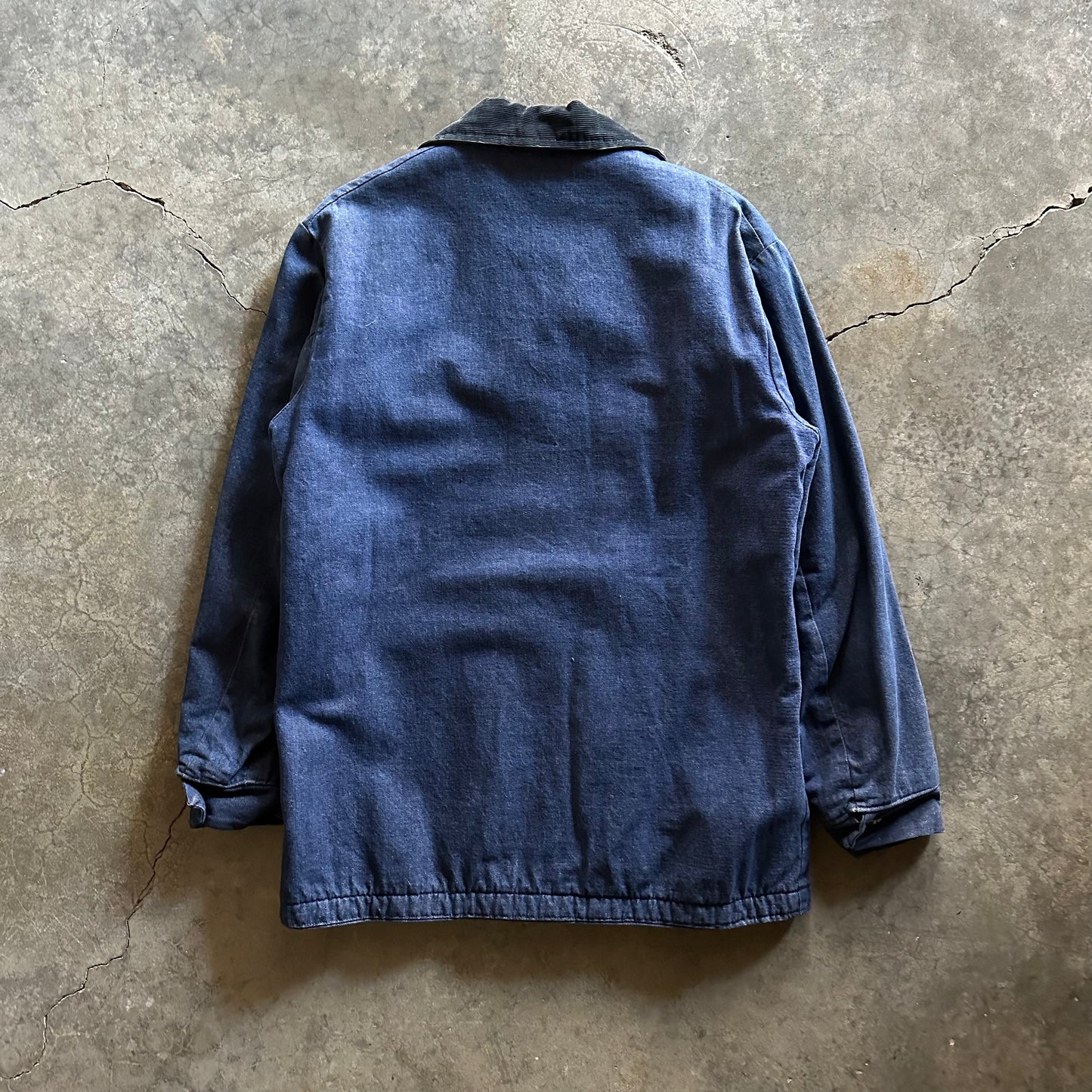 1970s Wrangler Blanket Lined Denim Chore Coat
