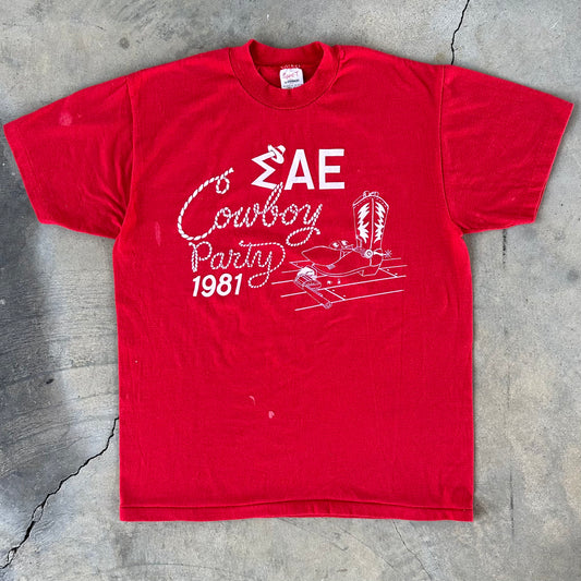 1980s Cowboy Party Tee