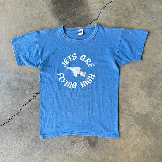 1960s Blue “Jets are Flying High” Tee