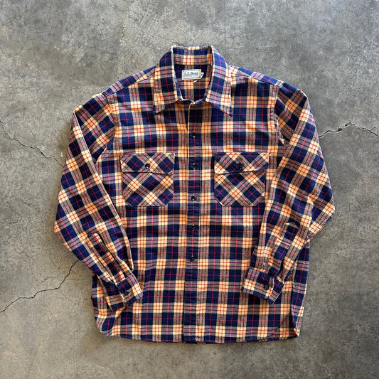 Vintage 1980s L.L.Bean Flannel